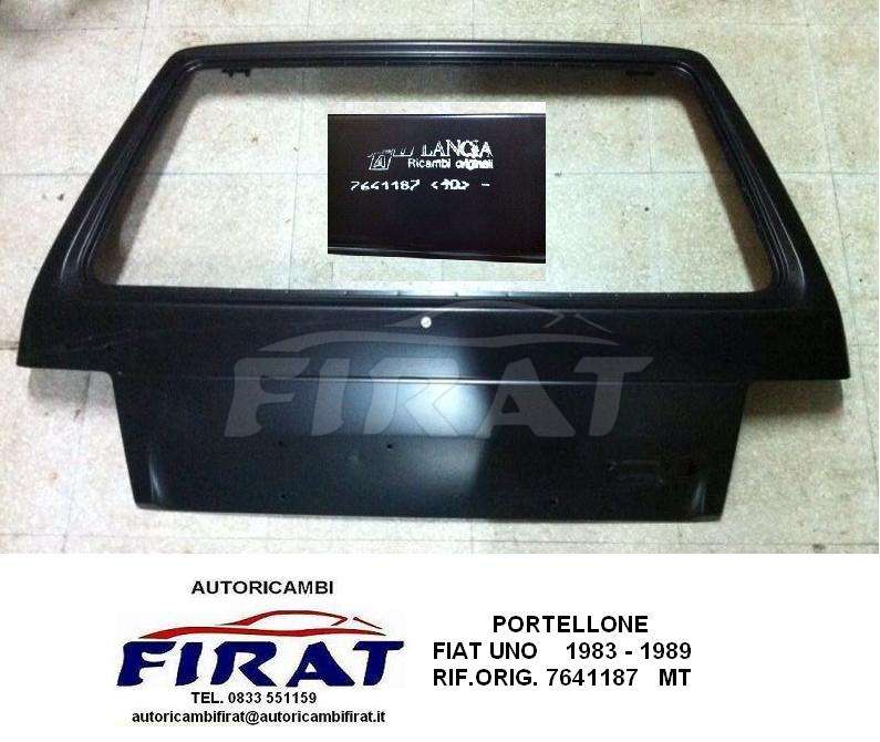 PORTELLONE FIAT UNO 83 - 89 7641187